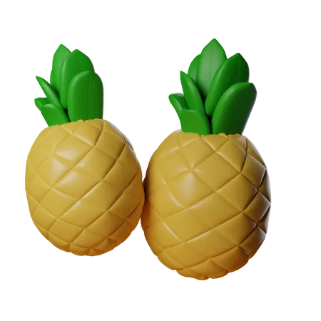 Pineapple  3D Icon