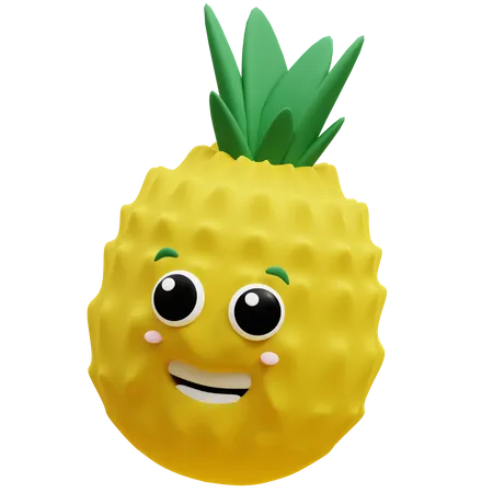 Pineapple  3D Icon