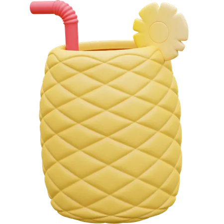 Pineapple  3D Icon