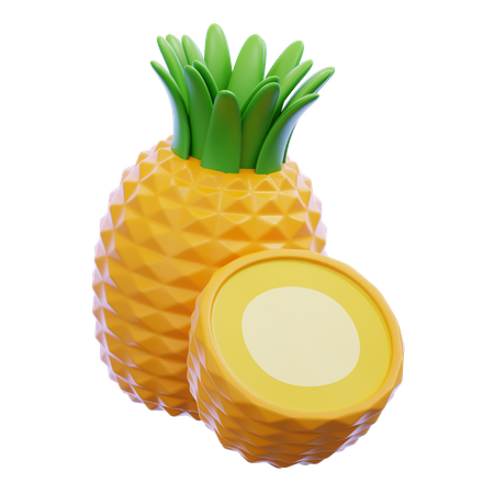 Pineapple  3D Icon