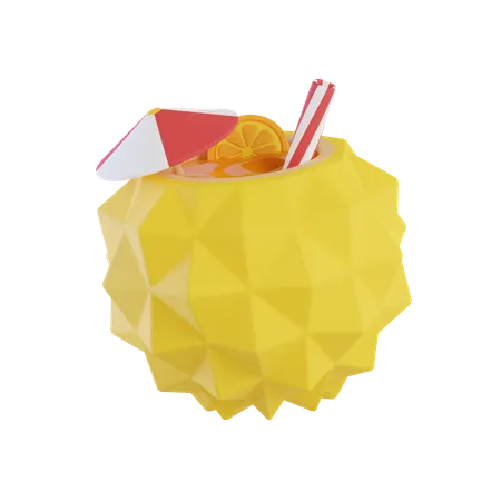 Pineapple  3D Icon