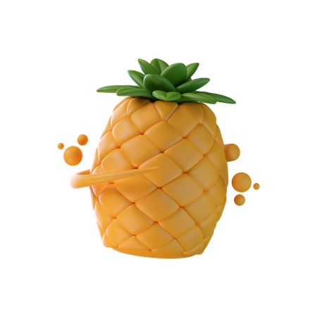 Pineapple  3D Icon