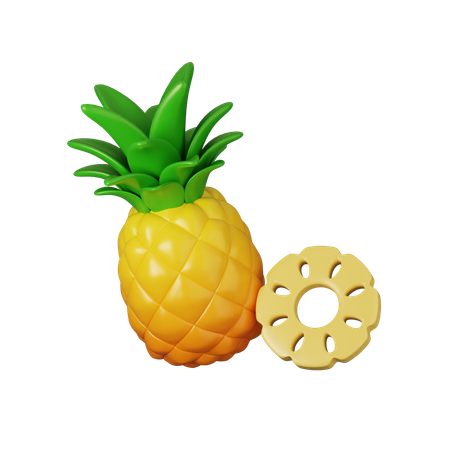Pineapple  3D Icon