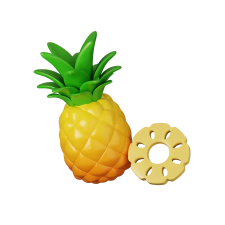 Pineapple  3D Icon