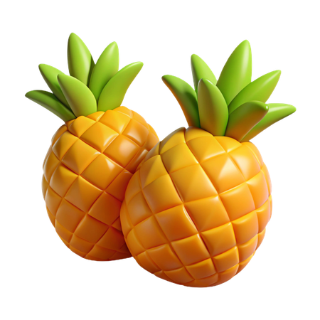 Pineapple  3D Icon