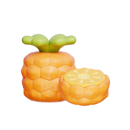 Pineapple  3D Icon