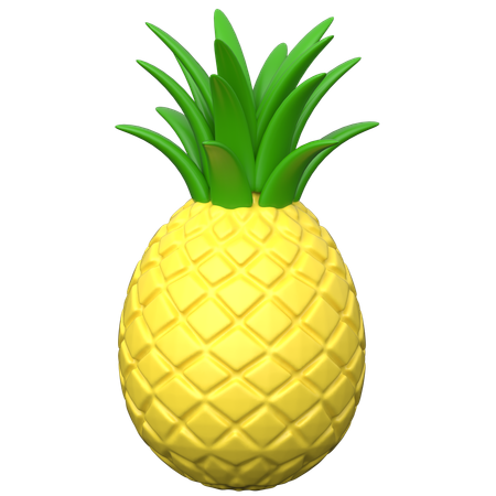 Pineapple  3D Icon