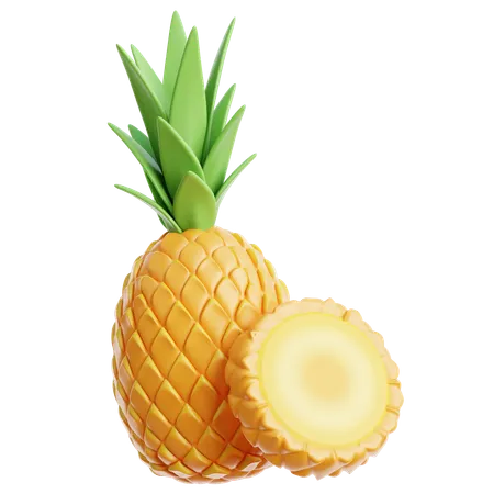 Pineapple  3D Icon
