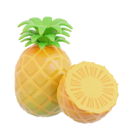 Pineapple  3D Icon