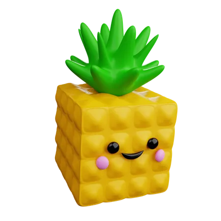 Pineapple 3D Icon