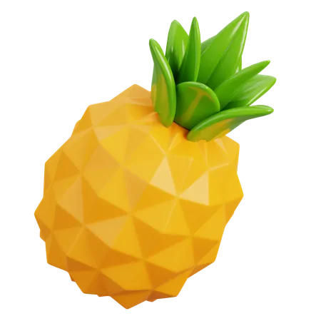 Pineapple  3D Icon