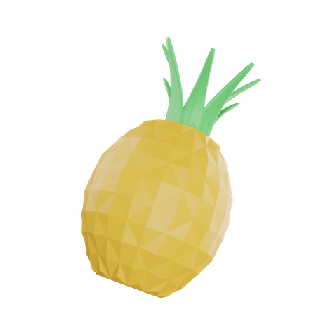 Pineapple  3D Icon