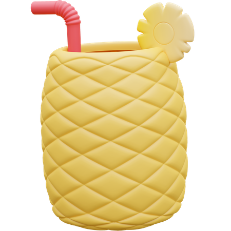 Pineapple  3D Icon