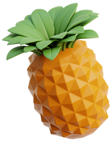 Pineapple  3D Icon