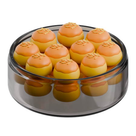 Pineapple Cookies  3D Icon