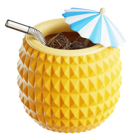 Pineapple Juice  3D Icon