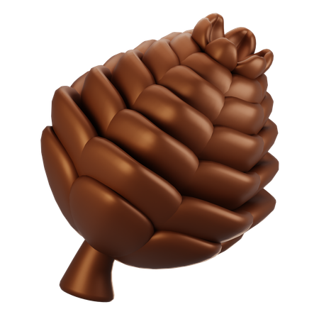 Pinecone  3D Icon