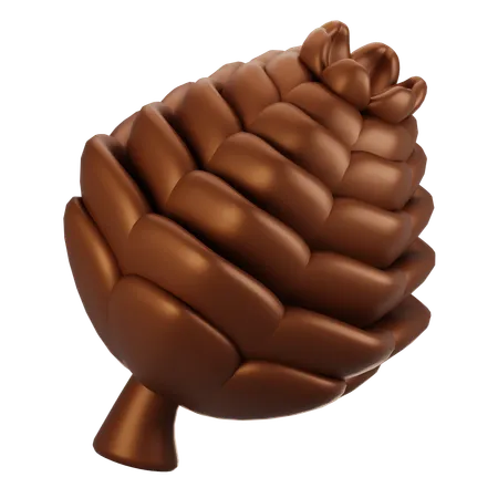 Pinecone  3D Icon