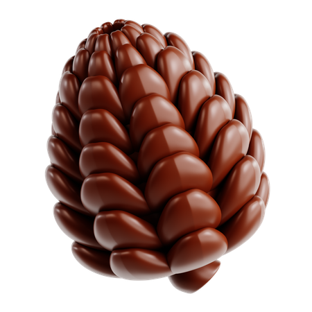 Pinecone  3D Icon