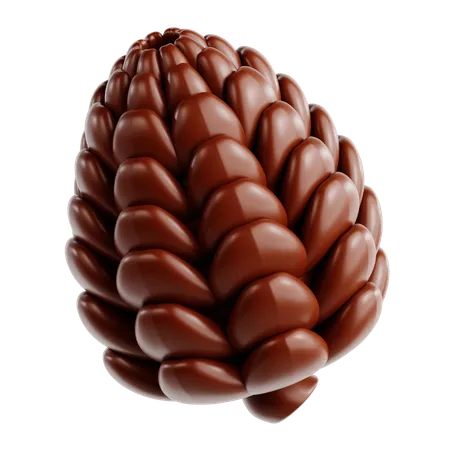 Pinecone  3D Icon