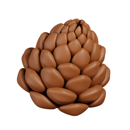 Pinecone  3D Icon