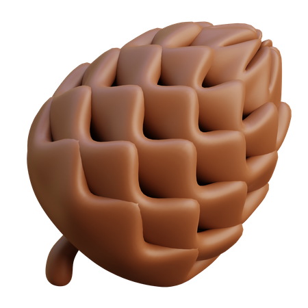 Pinecone  3D Icon