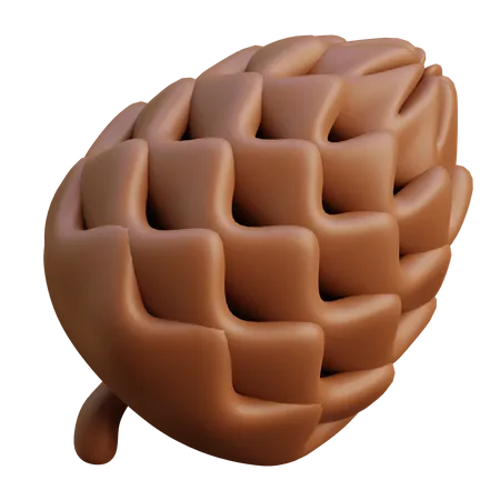 Pinecone  3D Icon