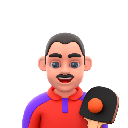 Ping pong  3D Icon