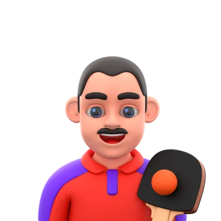 Ping pong  3D Icon