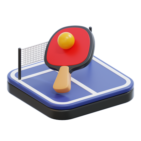 탁구  3D Icon