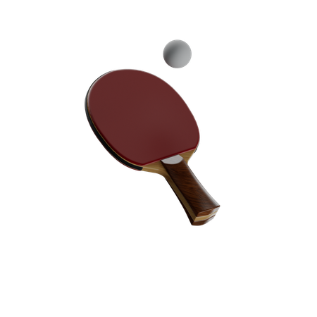 Tenis de mesa  3D Icon