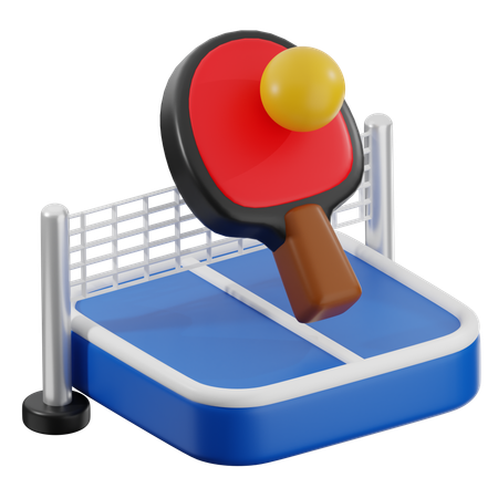 Ping Pong  3D Icon