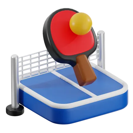 Ping Pong  3D Icon