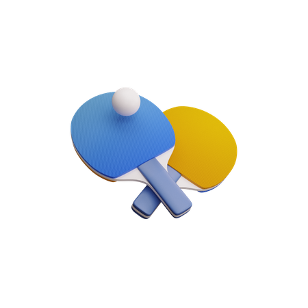 Ping Pong  3D Icon