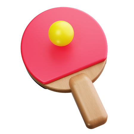 Ping Pong  3D Icon