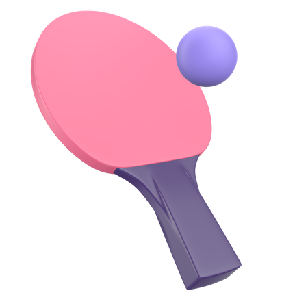 Ping Pong  3D Icon