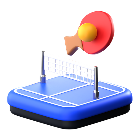 Ping Pong  3D Icon