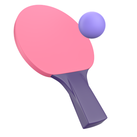 Ping Pong  3D Illustration