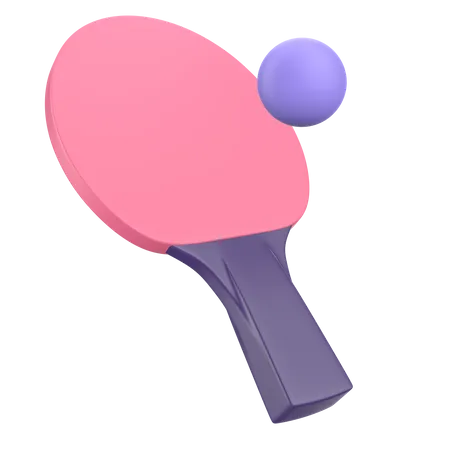 Ping Pong  3D Illustration