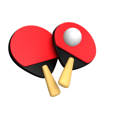 Ping Pong  3D Icon