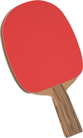 Ping Pong Racket  3D Icon