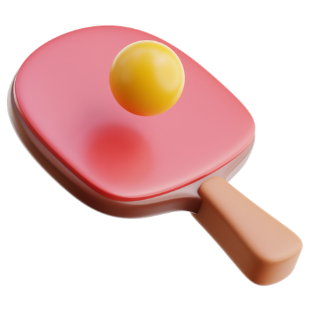 Ping Pong Table Tennis  3D Icon