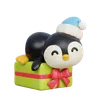 pingouin en cadeau