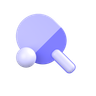 3d pingpong emoji