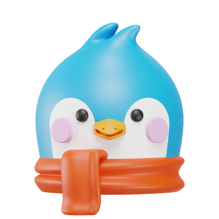 Pinguim  3D Icon