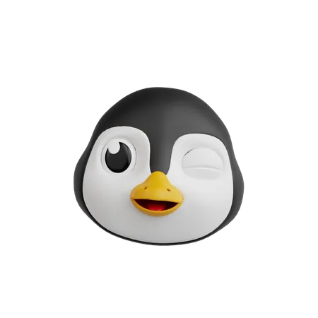 Pinguim  3D Icon