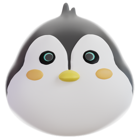 Pinguim  3D Icon