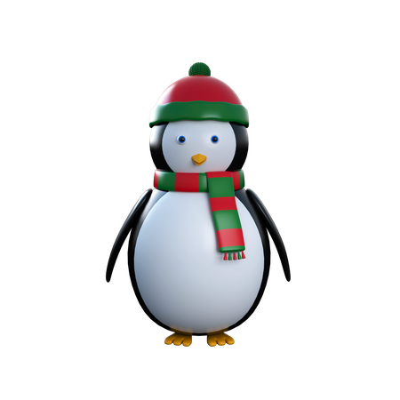 Pinguim  3D Icon