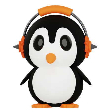 Hip-hop do pinguim  3D Icon