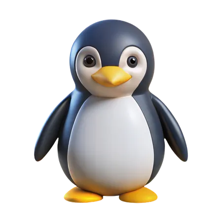 Pinguin  3D Icon